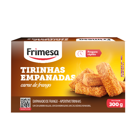 Tirinhas Empanado 300g