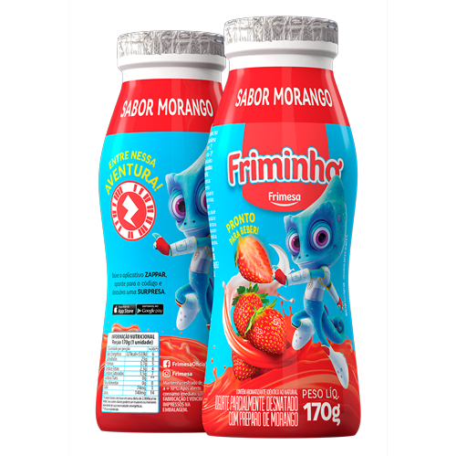 Iogurte de Morango Friminho