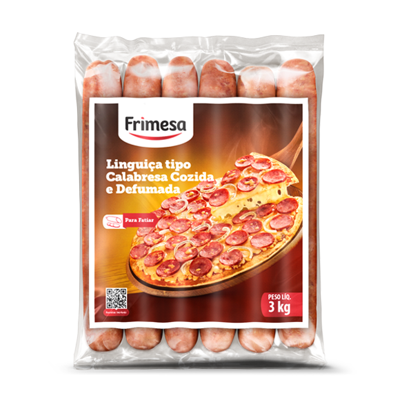 Linguiça Calabresa Reta 3kg