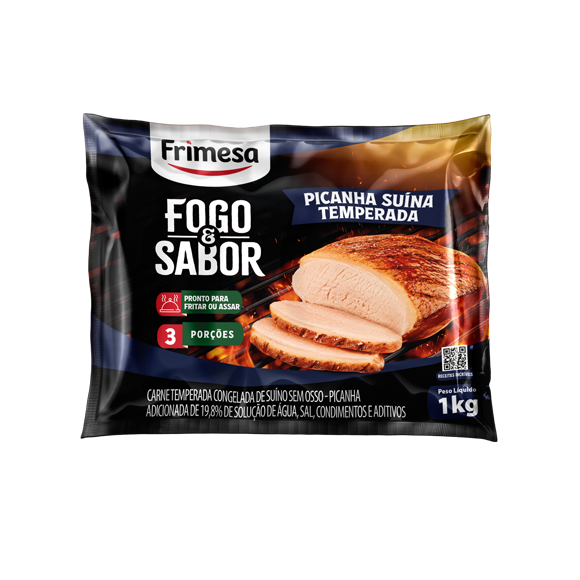 Picanha Suína Temperada