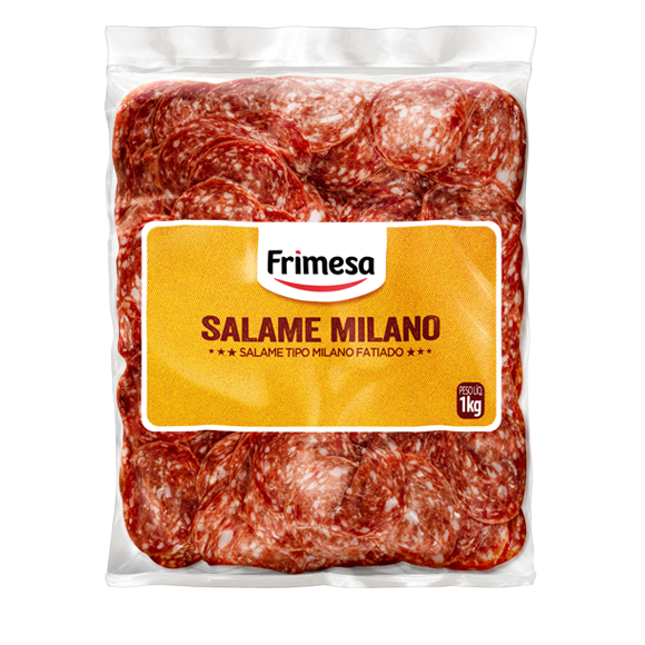 Salame Tipo Milano Fatiado 