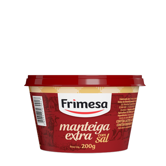 Manteiga Extra Com Sal 200g