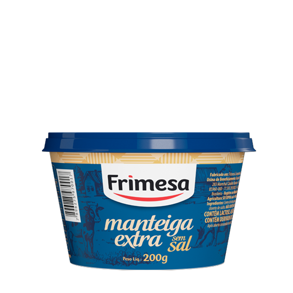 Manteiga Extra Sem Sal 200g